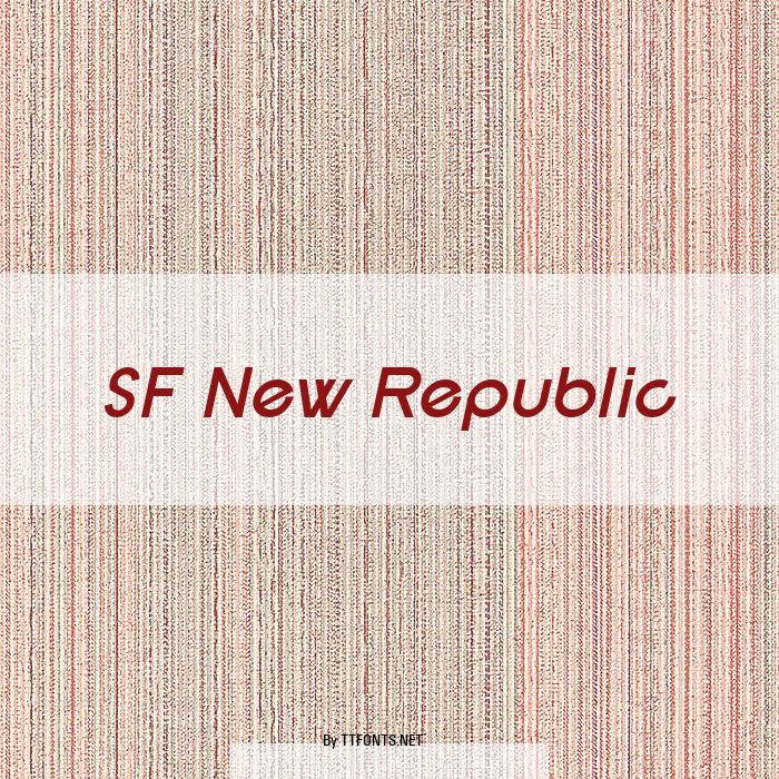 SF New Republic example